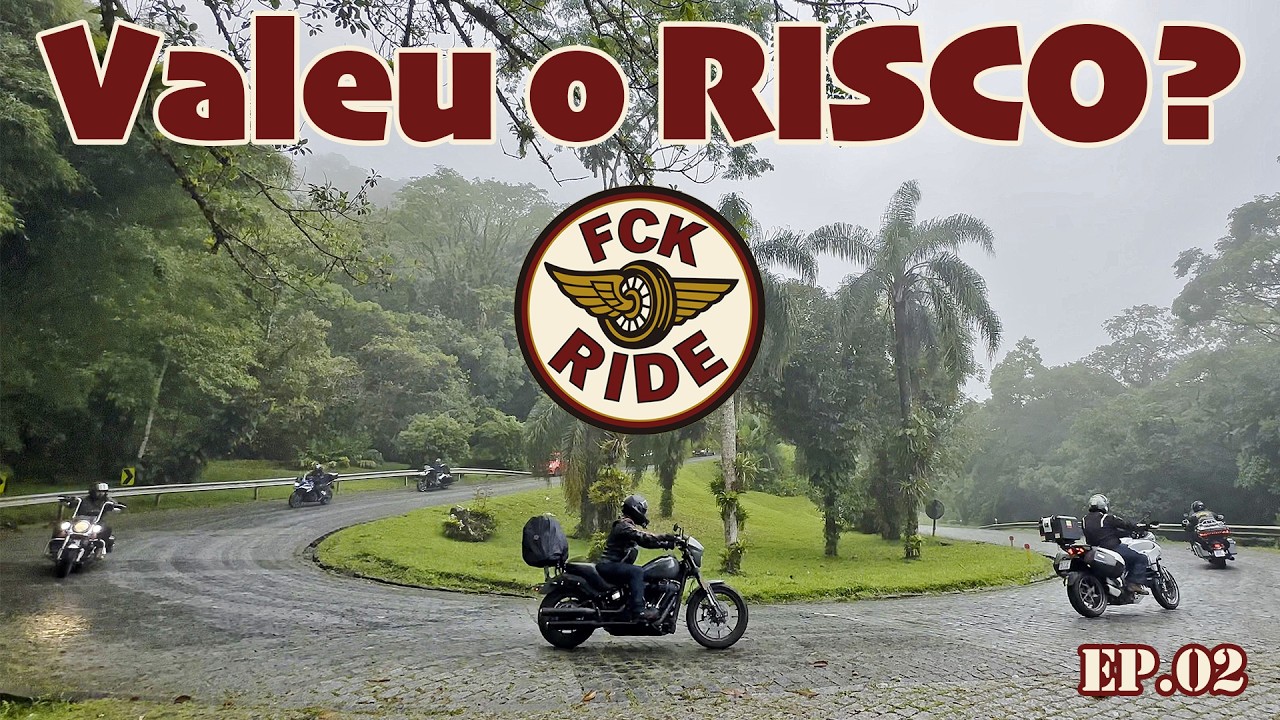 CHUVA na Estrada da GRACIOSA e NEBLINA na Serra Dona FRANCISCA! Valeu o RISCO? - F.R. ep.02