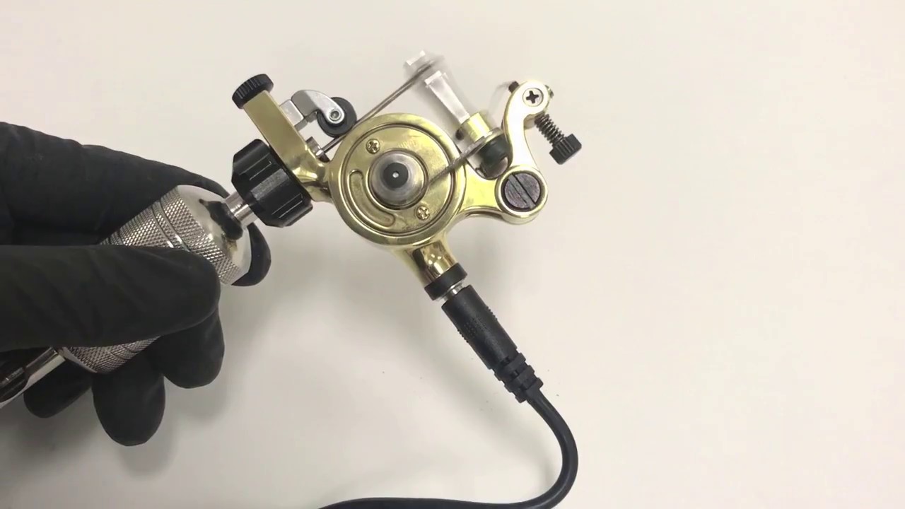 Jackhammer Rotary Tattoo Machine Demo