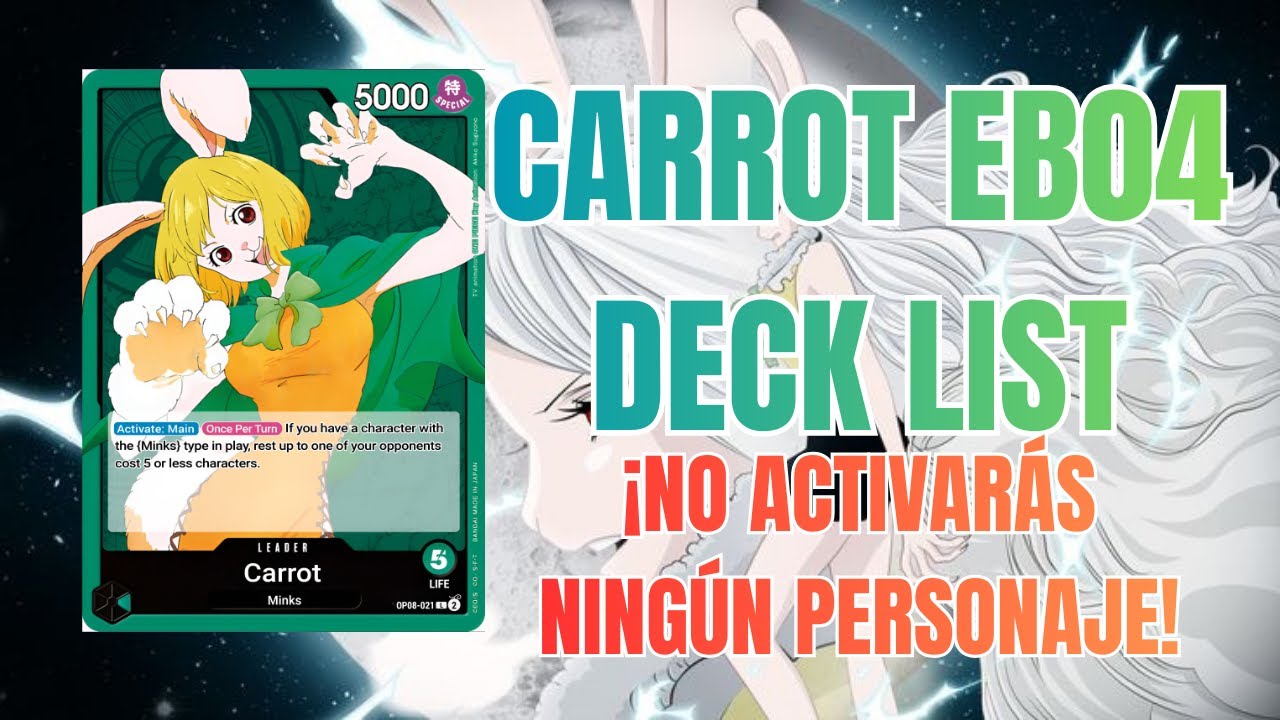 (OP14) CARROT EB04 DECK PROFILE | ¡FREZEA COMO NADIE!