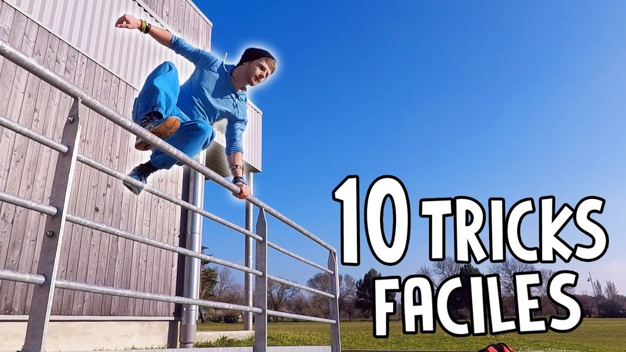 10 TRICKS POUR COMMENCER LE PARKOUR !!