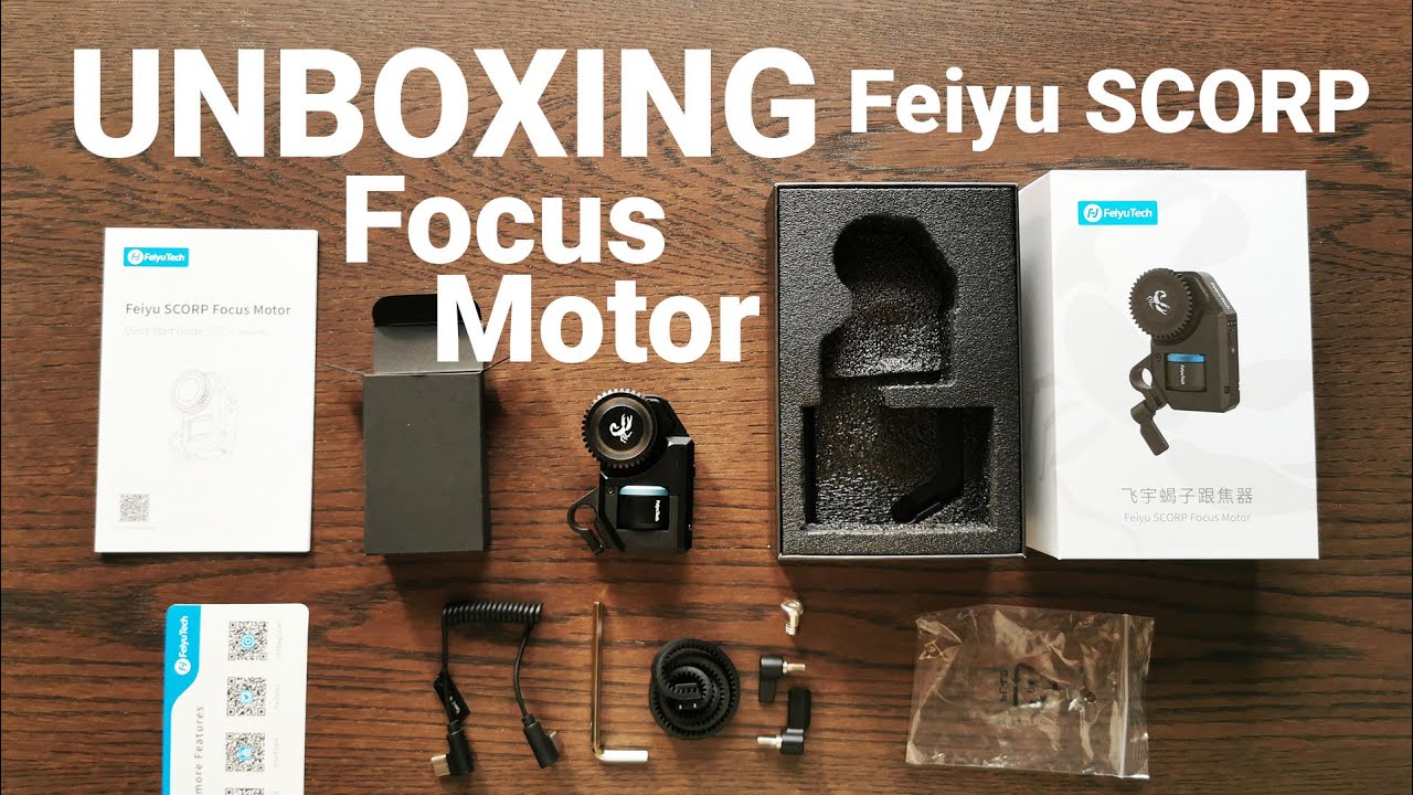 Unboxing Feiyu SCORP Focus Motor