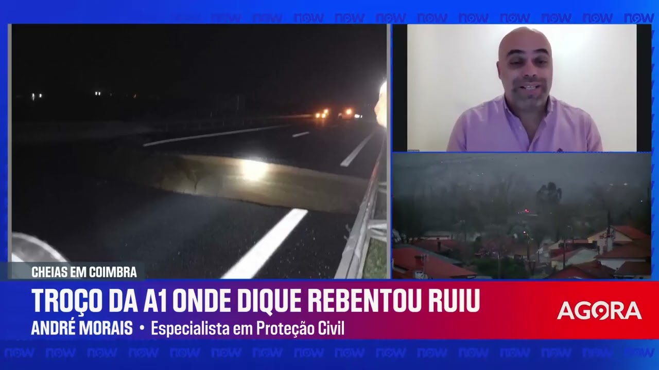Rebentamento do dique do Mondego: «Temos muitas infraestruturas que foram afetadas pela corrente»