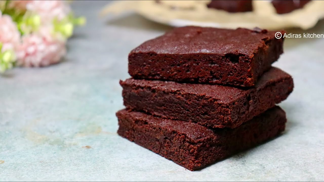 Super fudgy Eggless brownie