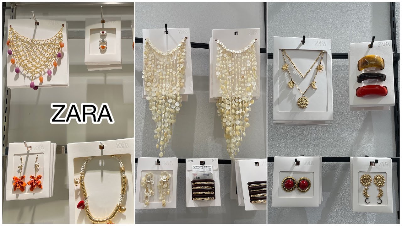 ZARA JEWELLERY & ACCESSORIES NEW COLLECTION / APRIL 2025
