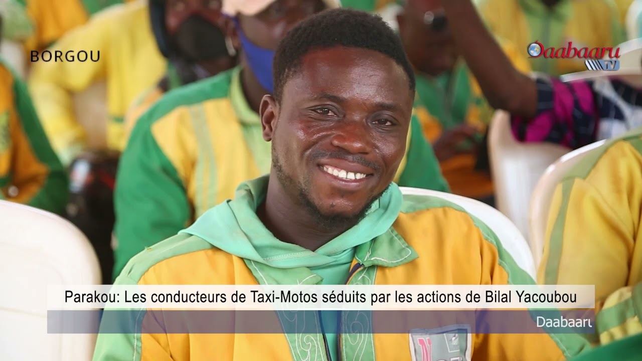 Parakou: Les conducteurs de Taxi-Motos séduits par les actions de Bilal Yacoubou