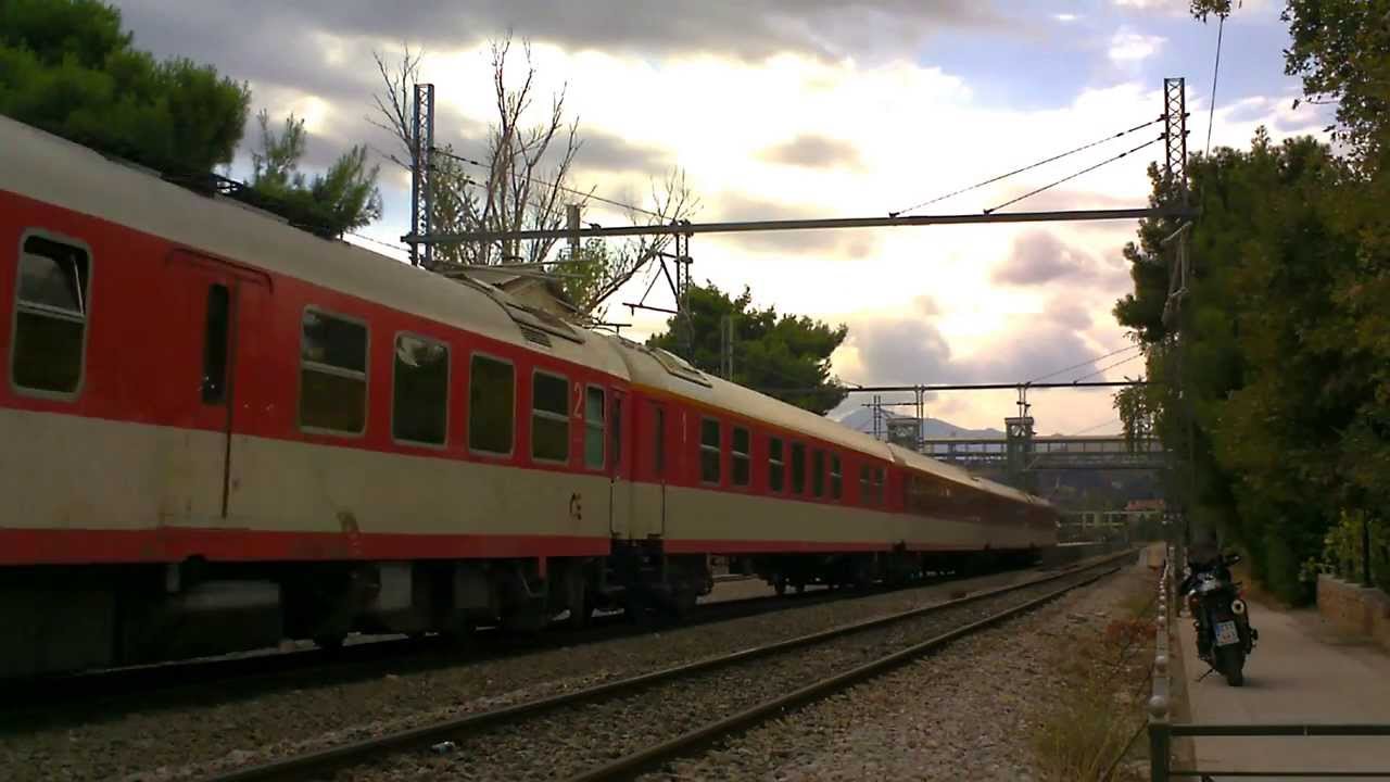 Train-spotting at north suburbs of Athens (22/09/13)