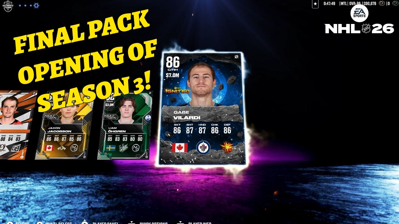 NHL 26 HUT - ФИНАЛЬНОЕ ОТКРЫТИЕ НАБОРОВ ПЕРЕД НАЧАЛОМ 4 СЕЗОНА!