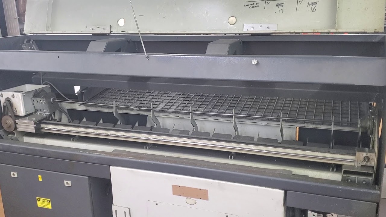 LNS Quick Load Servo Bar Feeder In Operation