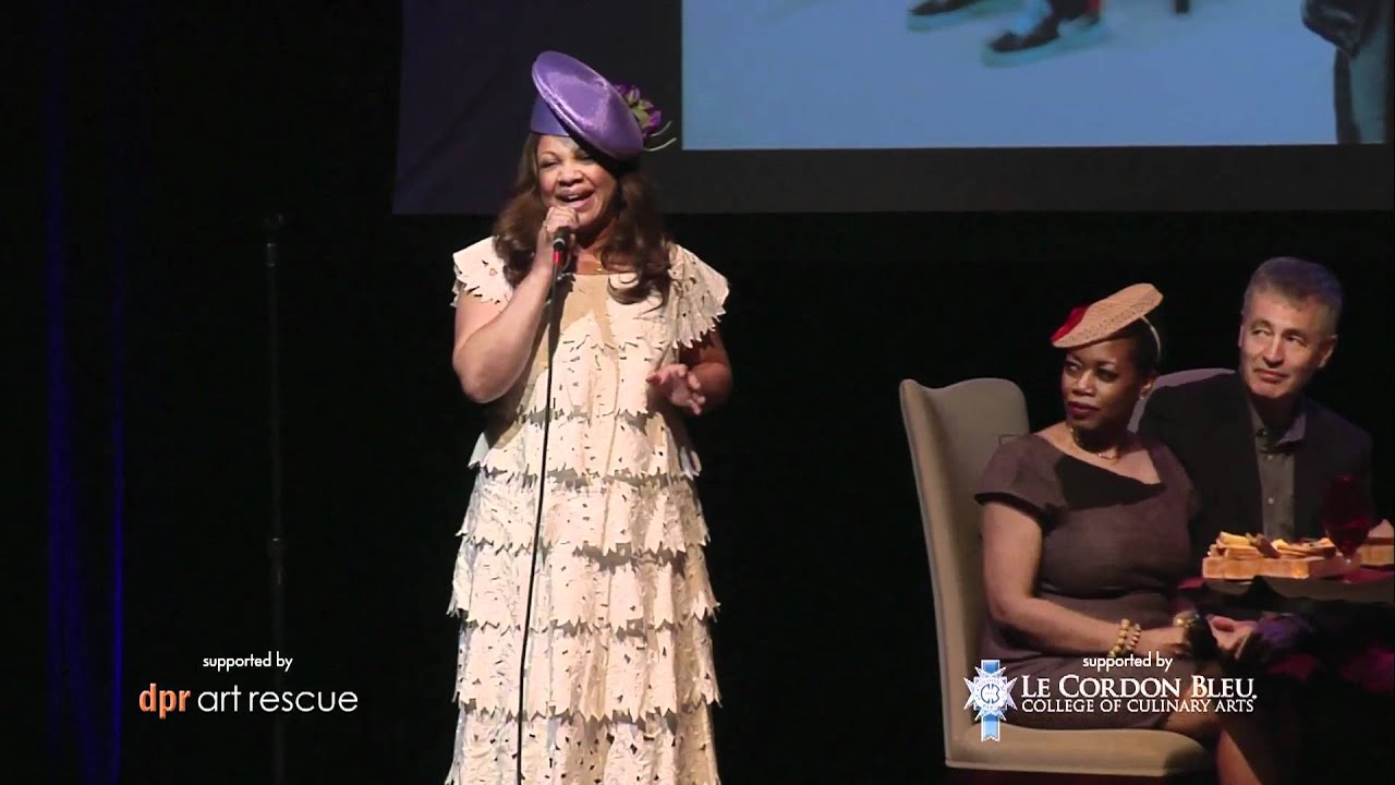 Shari Addison of Crowns performs at The Dinner Party