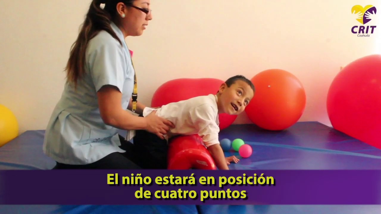 Ejercicio: Posición de gateo con alcances