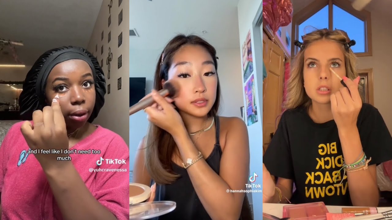 GRWM for the first day of school - TikTok compilation