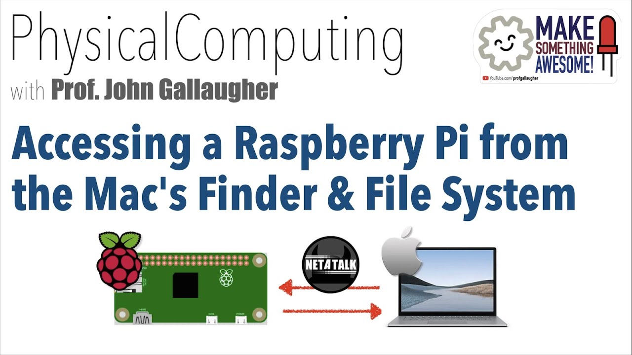 Physical Computing - Getting a Raspberry Pi to Appear in the Mac Finder