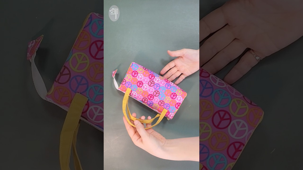 Quick and Easy sewing tips/ open wide zipper pouch bag