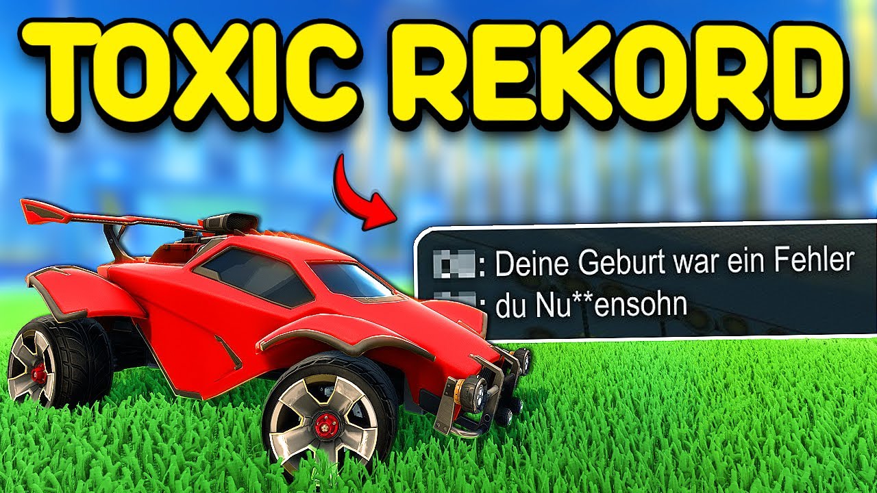 TOXIC GEGNER ist jetzt schon *DER SCHLIMMSTE 2024* 🤬 Rocket League
