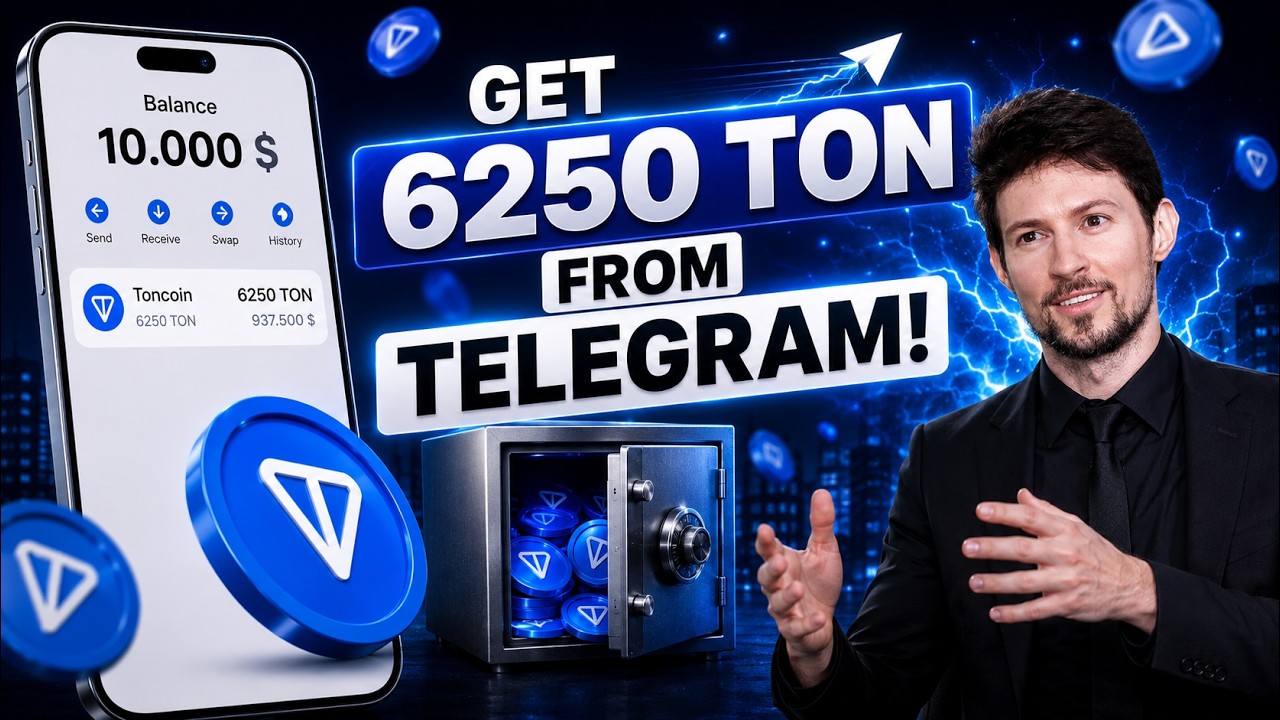 TELEGRAM IS GIVING AWAY 6300 TON FOR FREE?! INSTANT TON WITHDRAWAL WITHOUT INVESTMENT