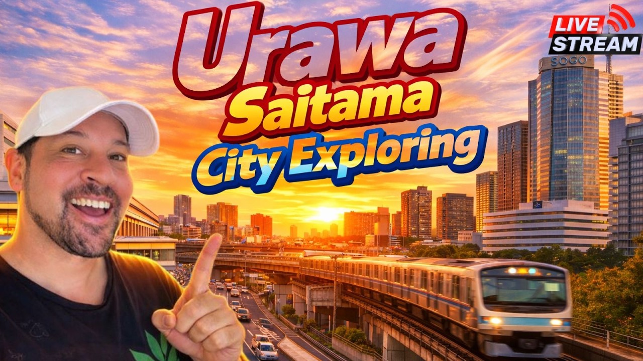 🇯🇵 Japan Live: Urawa City Exploring