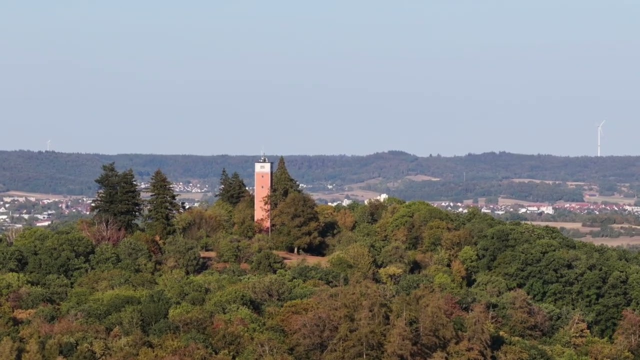 Burgberg mit Crailsheim im Hintergrund 