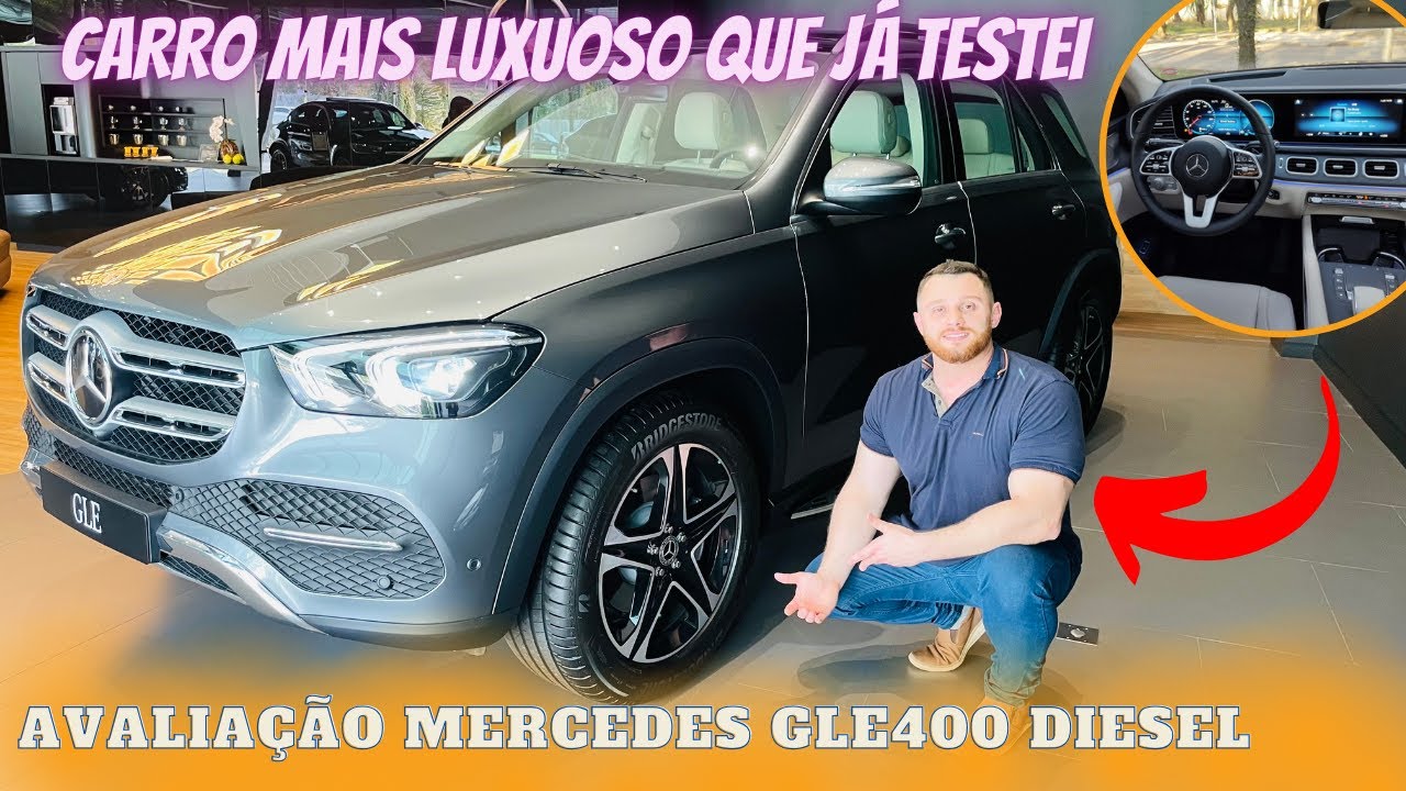 NOVO Mercedes GLE 400d v6 de 7 lugares 2023, SOFISTICAÇÃO, LUXO com 330 cv e 240 km/h😱 bmw aguenta?