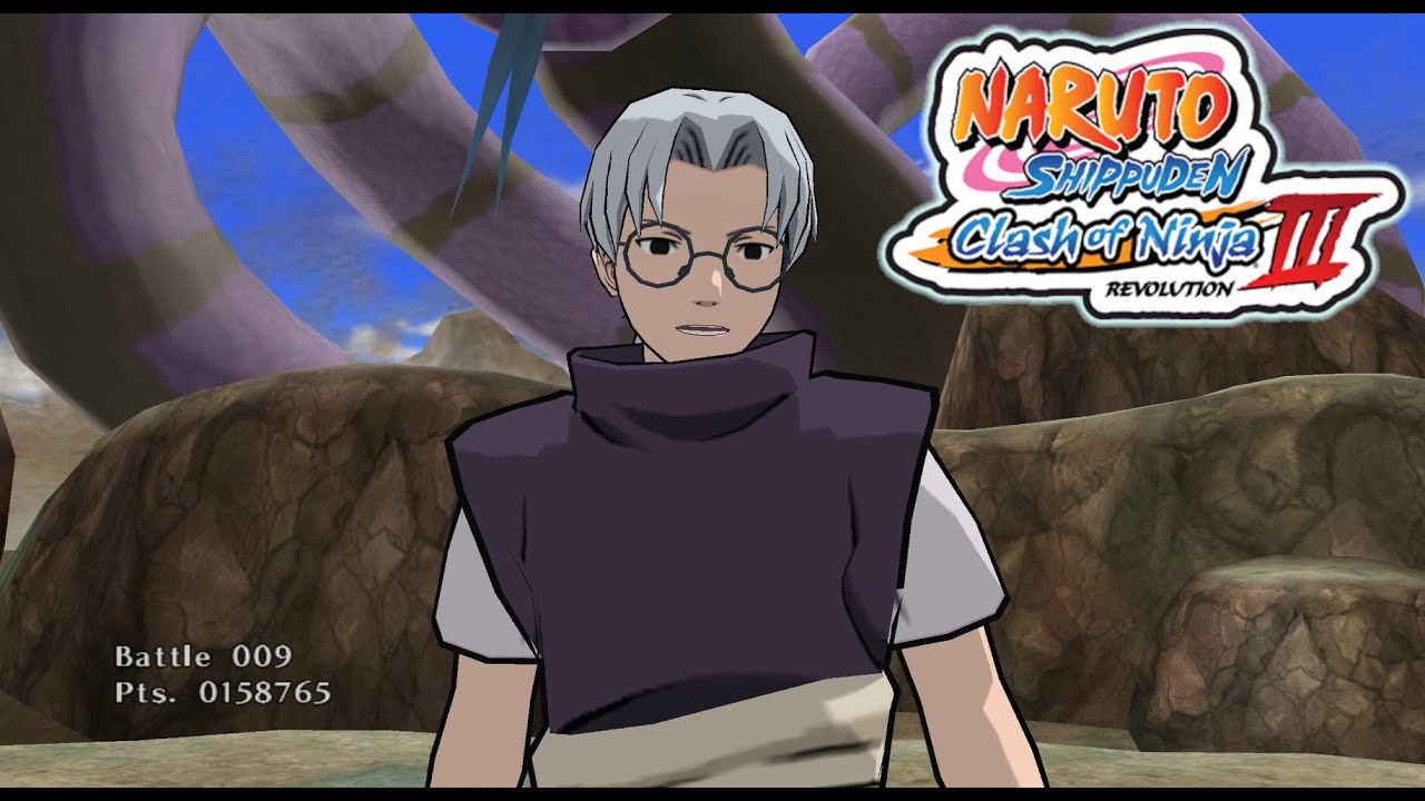 Naruto Clash of Ninja Revolution 3 - Kabuto Solo Arcade [Hardest Difficulty] 1080p
