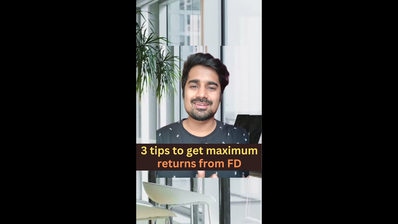 Tips to get max returns from your FD🤑 #finance #shorts #money #education