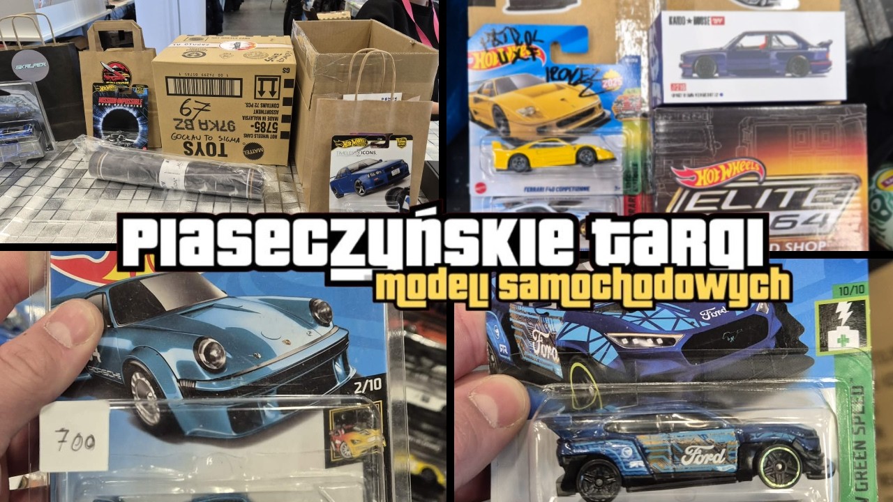 Fotorelacja z Piaseczyńskich targów modeli samochodowych  + pokaz modeli
