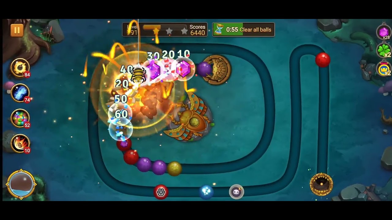 Jungle Marble Blast Level 791