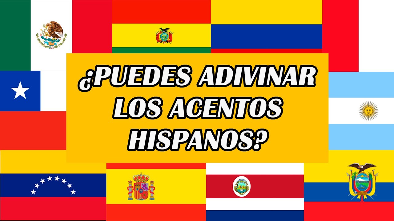 ¿PUEDES ADIVINAR LOS ACENTOS HISPANOS? 🇦🇷🇨🇱🇨🇴🇪🇸🇪🇨🇵🇭🇲🇽🇵🇪🇻🇪