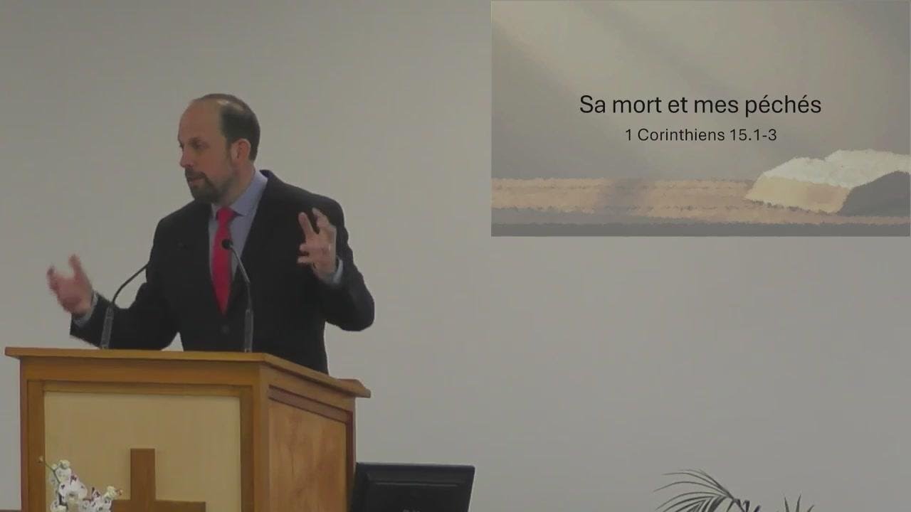Sa mort et mes péchés, 1 Corinthiens 15.3 (Timothy Bixby)