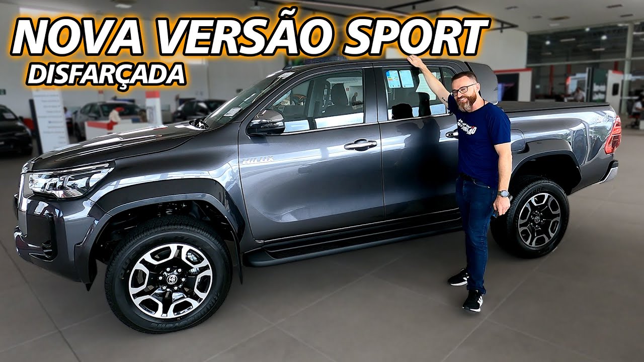 TOYOTA HILUX SRX PLUS 2024 - Nova Versão TOP e 40 Mil A Menos Que A GR-S!
