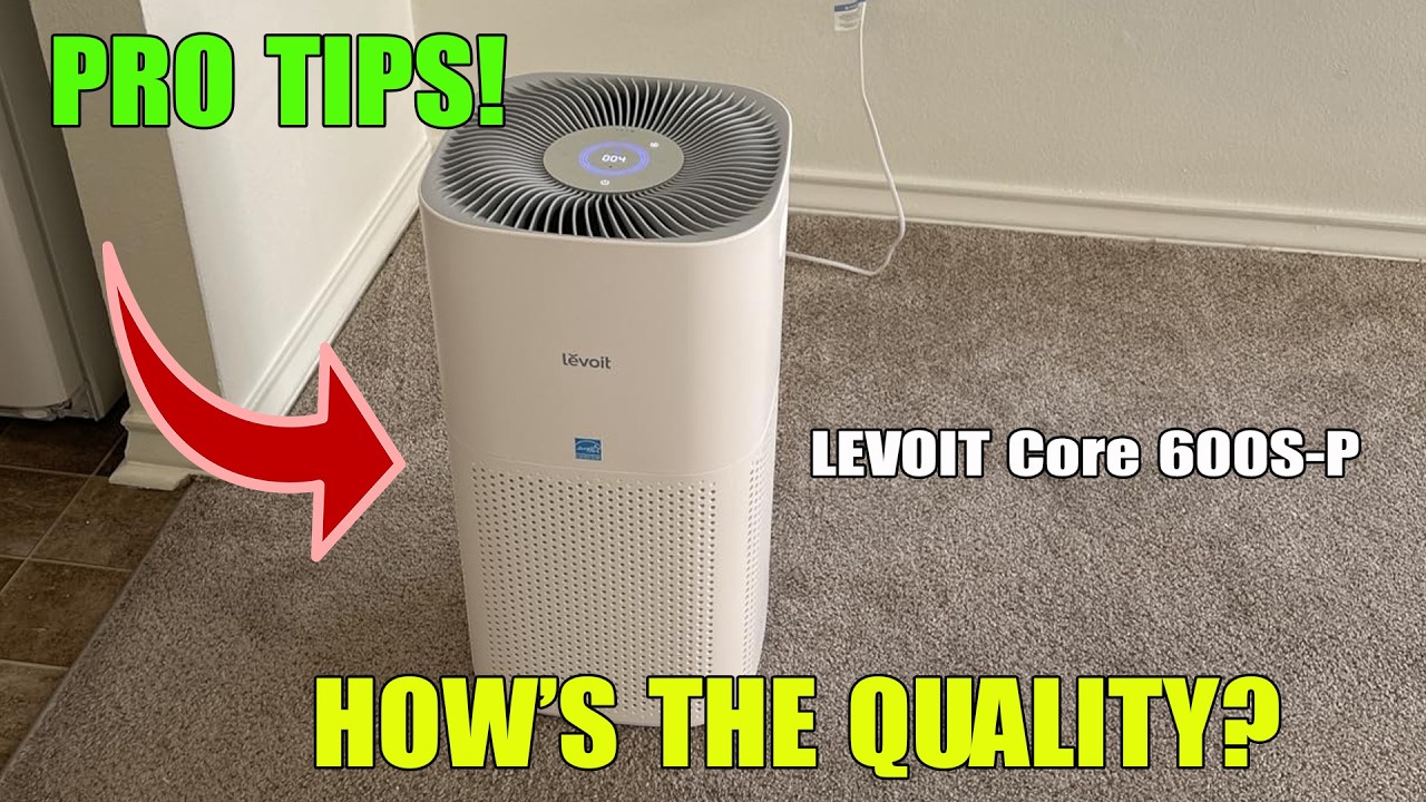 LEVOIT Core 600S-P Smart Air Purifier Review | Does it actually clean air? Quality & Feature check!