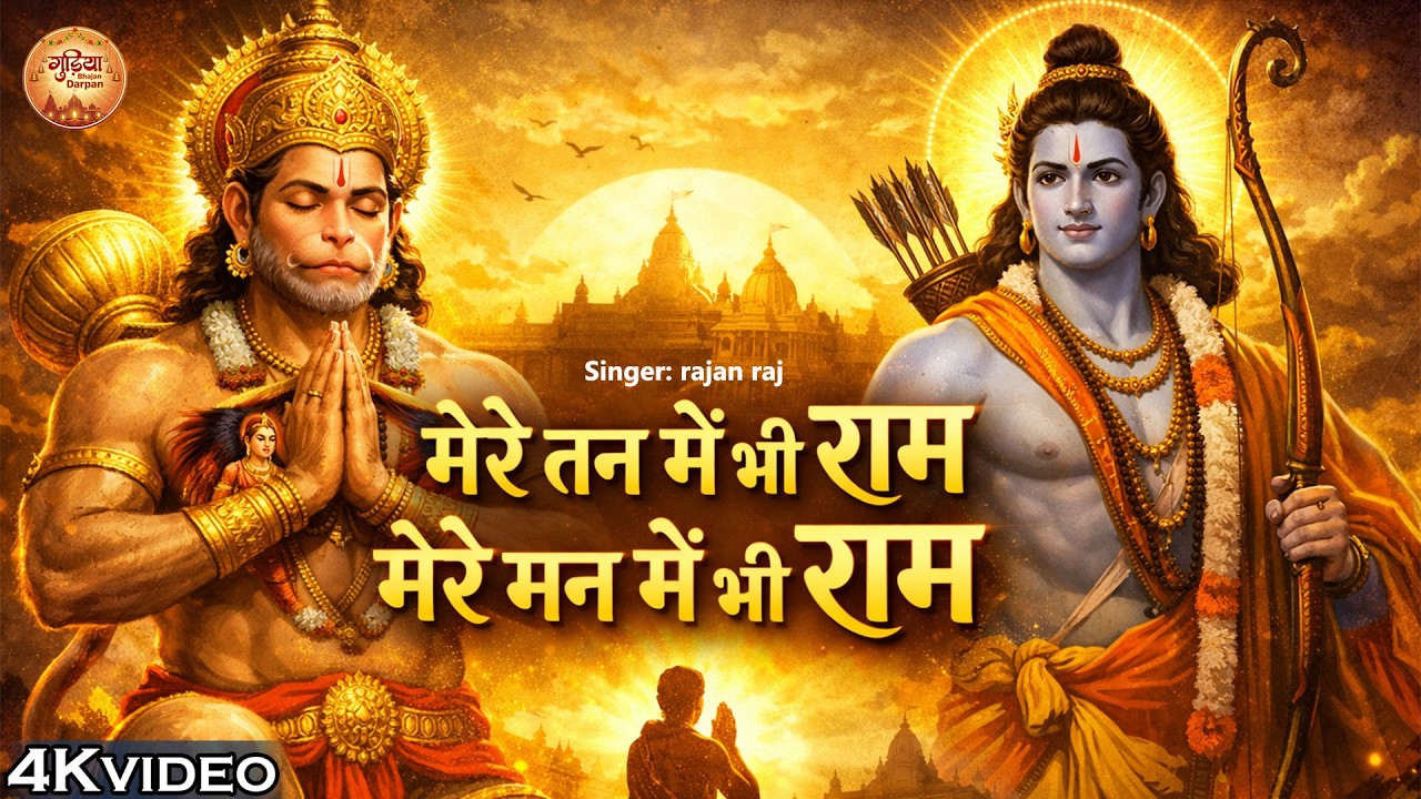 मेरे तन में भी राम मेरे मन में भी राम | HanumanJi Ram Bhajan | Ram BhaktiSong | HeartTouching Bhajan