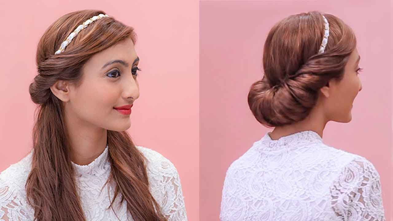 Hairstyles Using A Hairband | Grecian Updos
