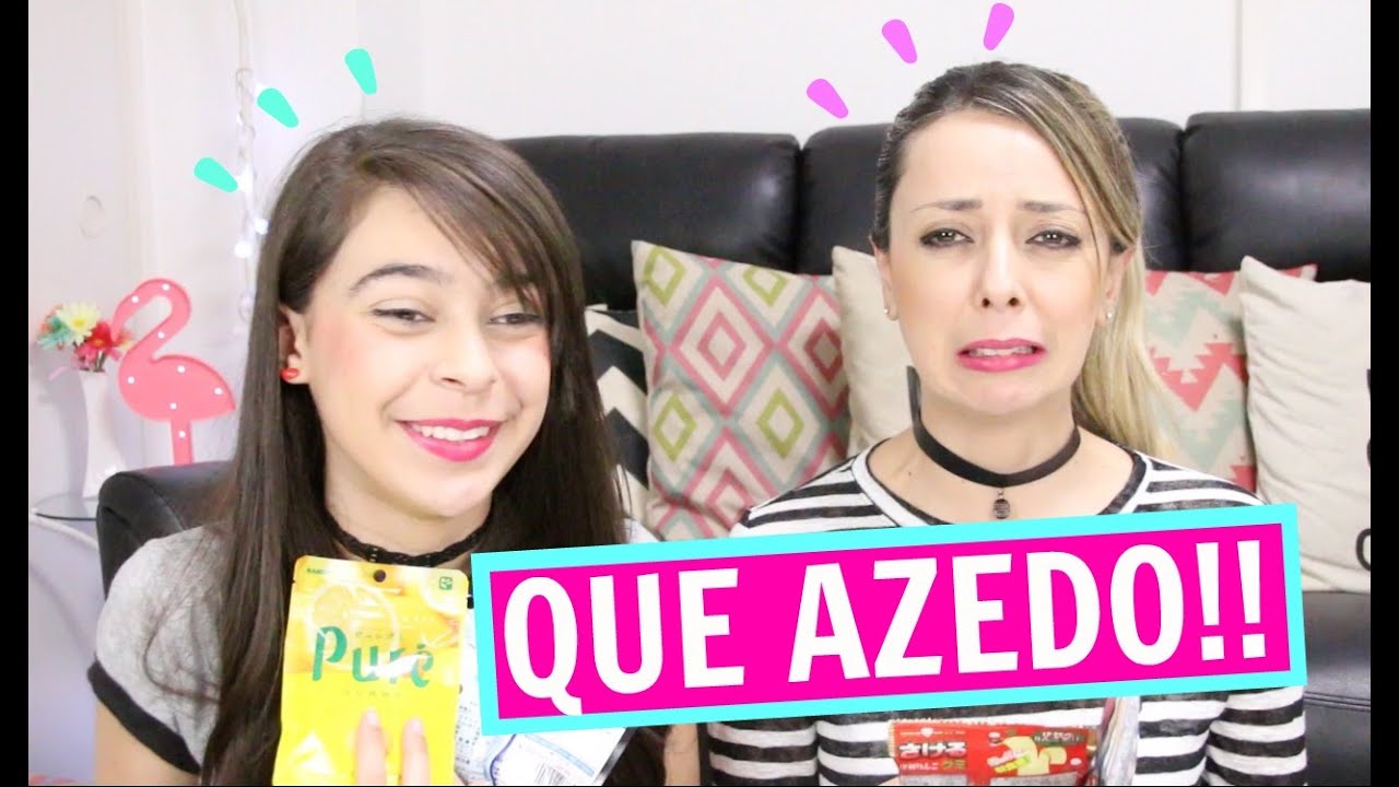 EXPERIMENTANDO JUJUBAS / GOMINHAS DO JAP&Atilde;O