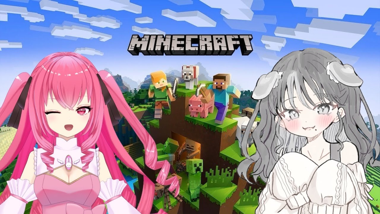 るなちー王国に白狼の家を建てたい【minecraft】