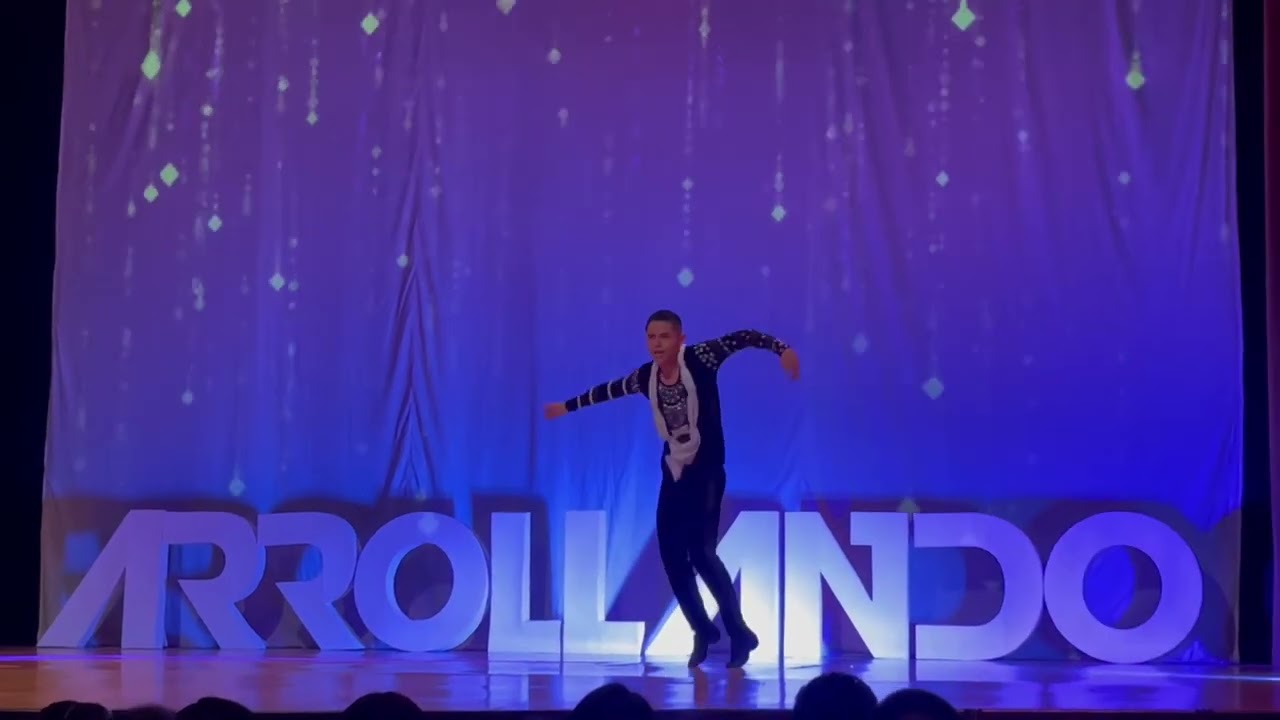 ARROLLANDO DANCE CHAMPIONSHIP 2023-Cristhian Moreno SUBCAMPEÓN Solista Bachata Masculino Profesional