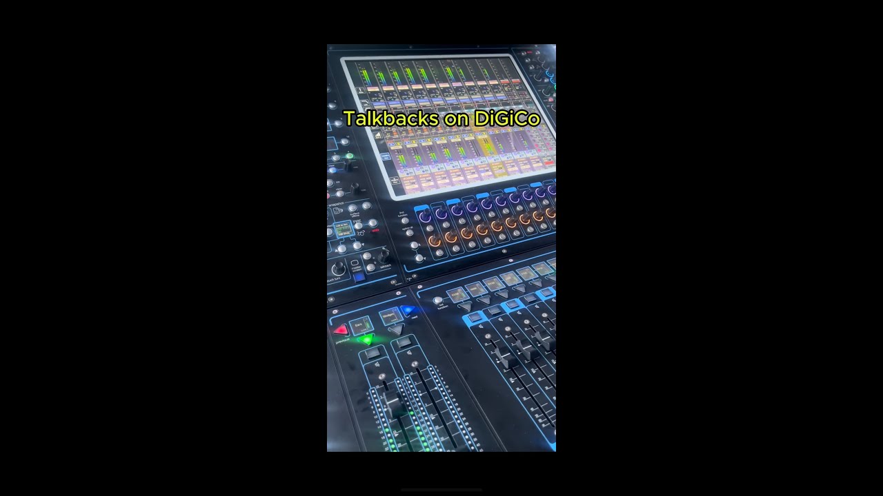 How To Route Talkback Mics on DiGiCo