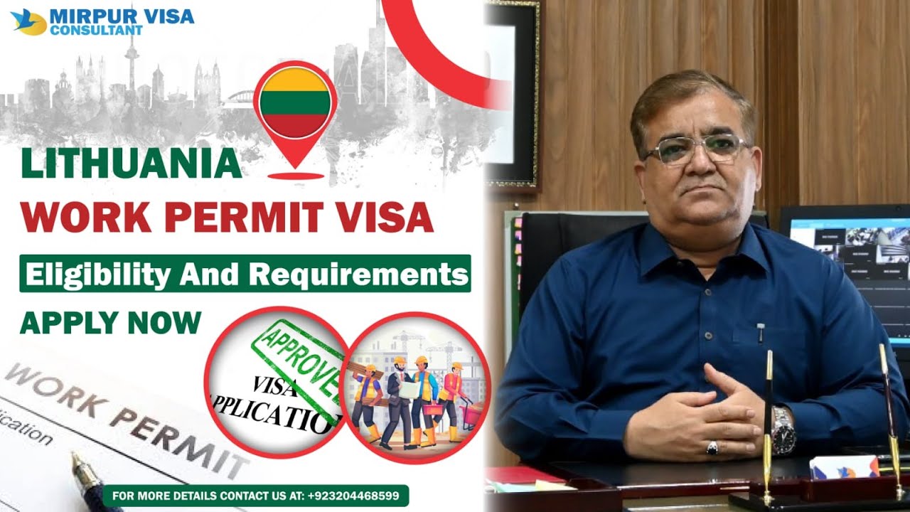 Lithuania Work Permit Visa 2024 | Lithuania Work Visa Apply Online | Lithuania Direct TRC Process