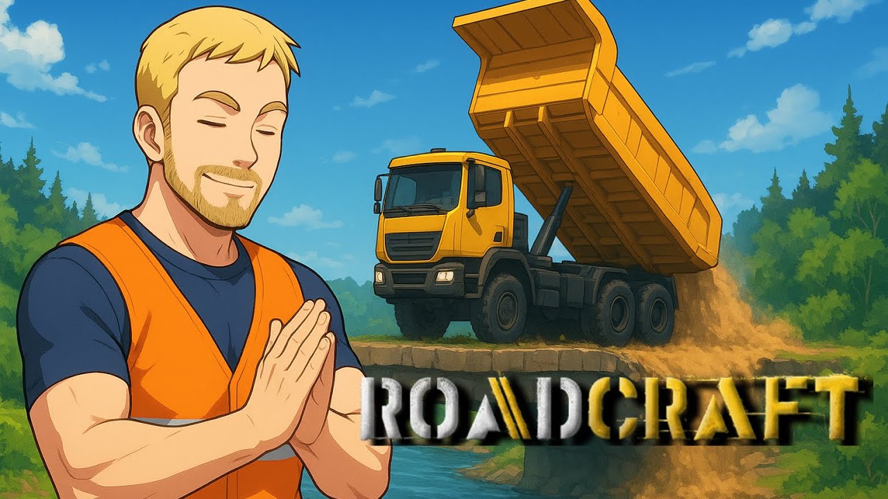 ЗАЧЕМ СТРОИТЬ МОСТЫ? ЕСЛИ ЕСТЬ БЕЗГРАНИЧНЫЙ ПЕСОК! RoadCraft