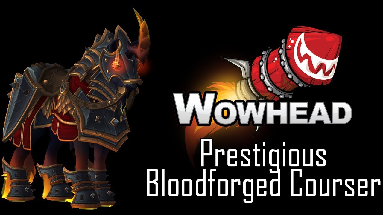 Prestigious Bloodforged Courser