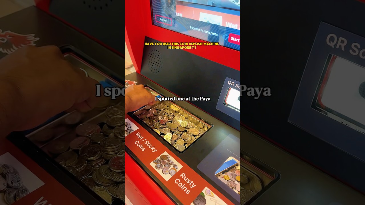 Exchanged all the coins for fair price vouchers in Singapore #singapore #dailyvlog