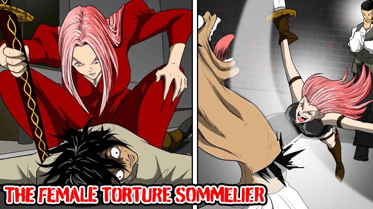The female torture sommelier tears his stomach apart [Manga Dub] [Torture]