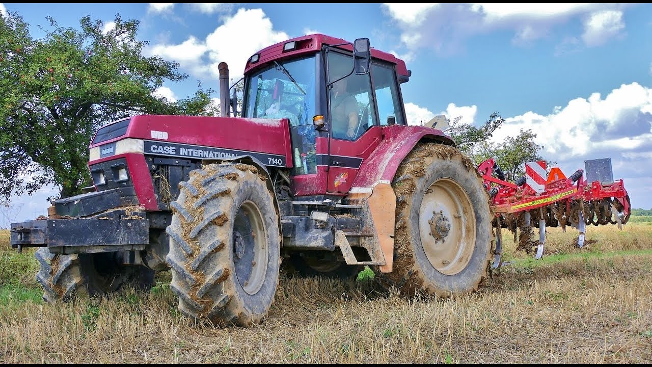 26 years old ,  45.000 hours !  Case IH Magnum  7140 + New Triton II 3m Opall Agri