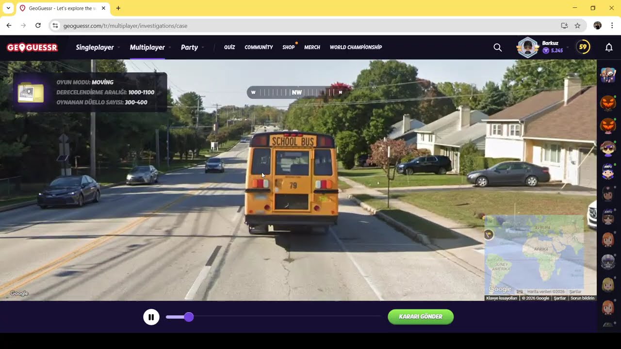 GEOGUESSR HİLECİLERİ TESPİT ETTİK😱!!(ZOR ANLAR YAŞADIK, YANLIŞLIKLA KENDİMİ HİLE ÇIKARDIM😂😂)