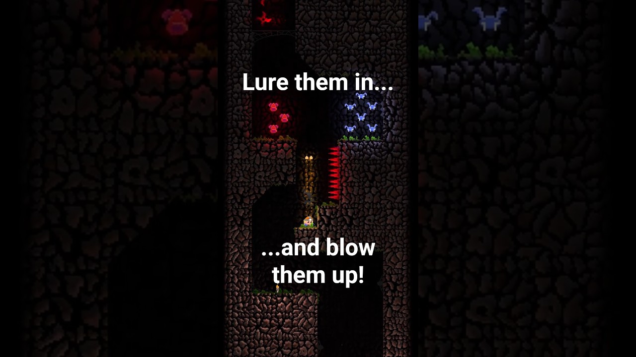 Lure them in. Blow them up! #indiegame #gaming #steam