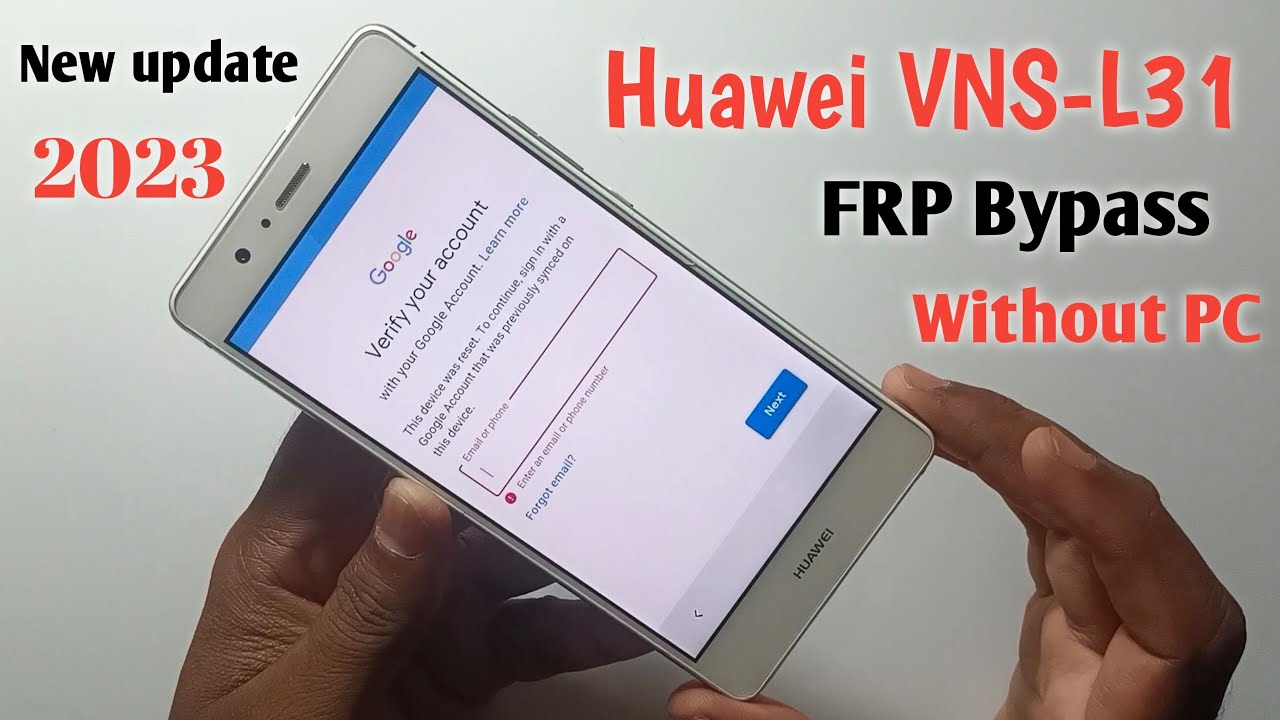 Huawei VNS-L22 Frp Bypass New 2023 || L31 Frp Bypass 6.0/7.0 Without PC