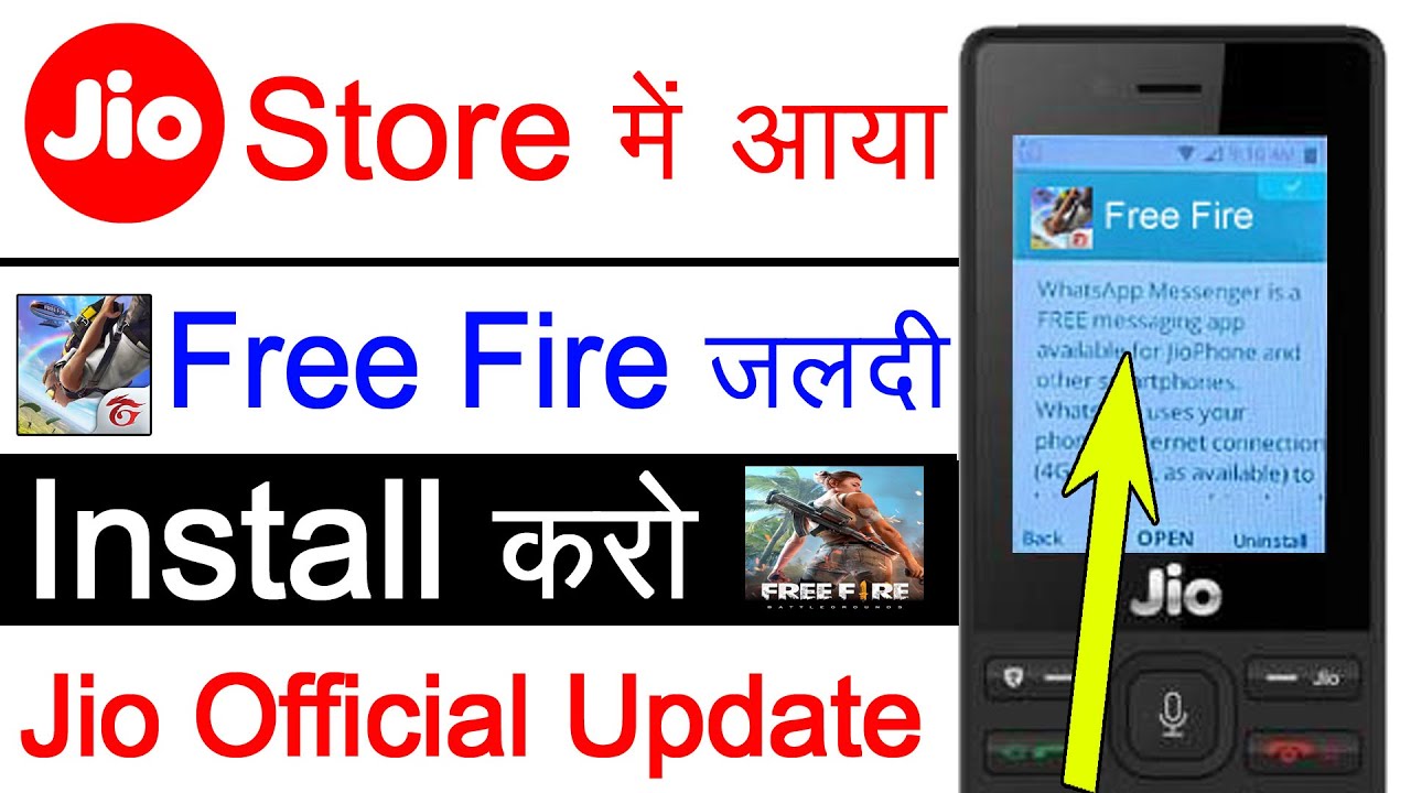 Free Fire Install In Jio Phone With Proof | और कैसे खेले 2020 | Youtuber Khan