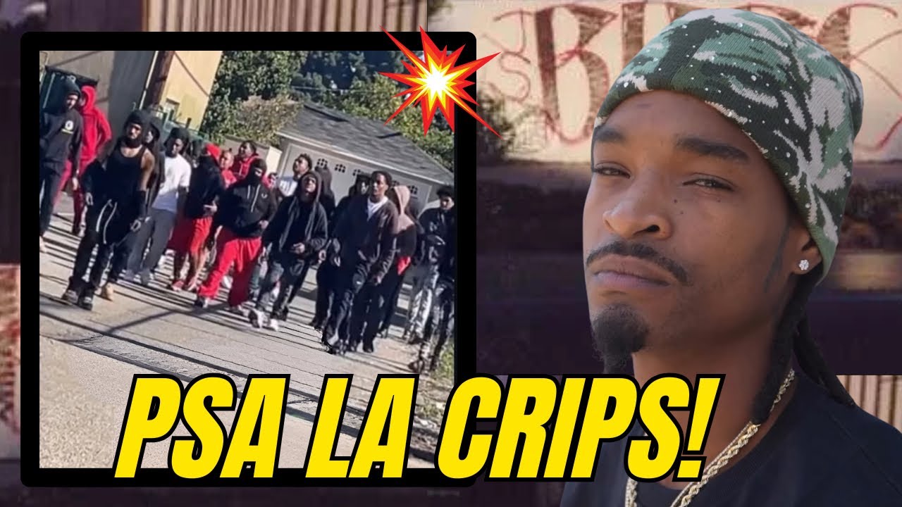 All BAD! Bloods Send PSA To LA Crips! 