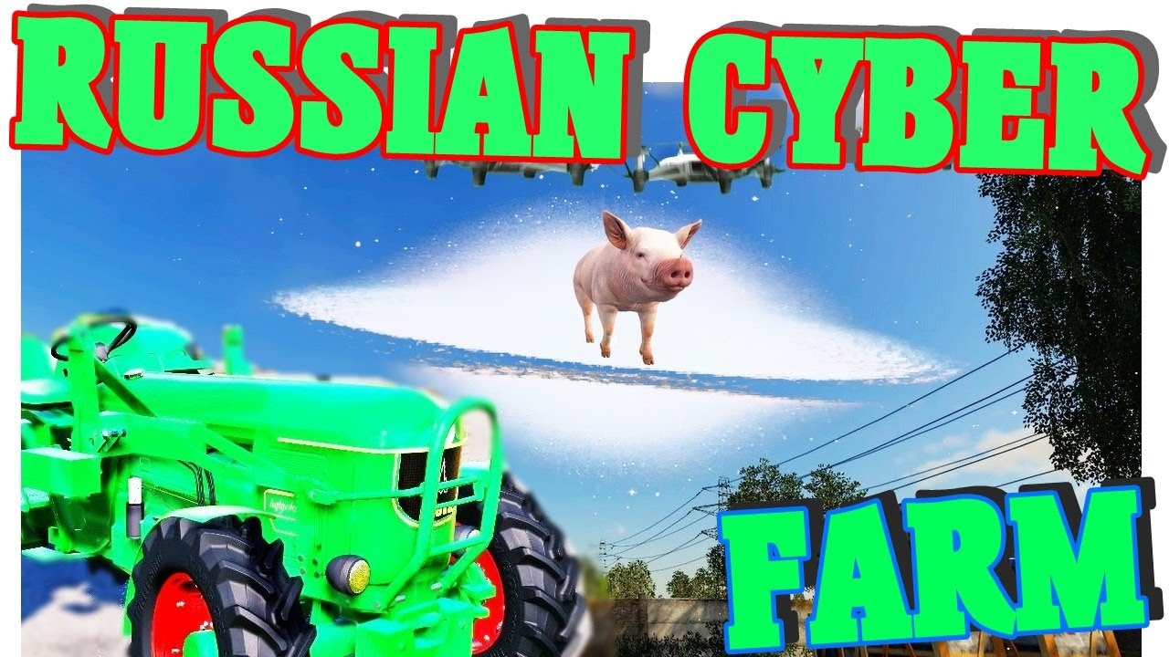 Russian Cyber Farm mit Drohen und Schweinen 🚜🎮