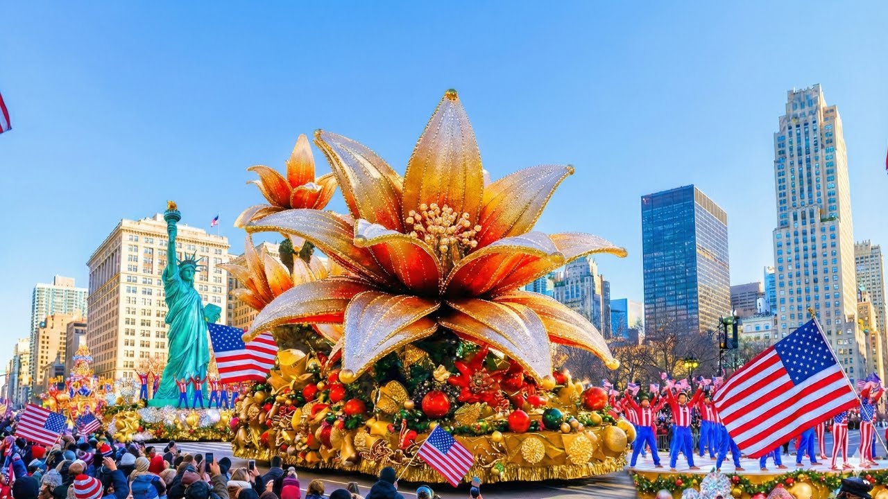 Washington DC New Year Parade 2026 | 180 Giant Floats, Fireworks & Christmas Spectacle in 4K