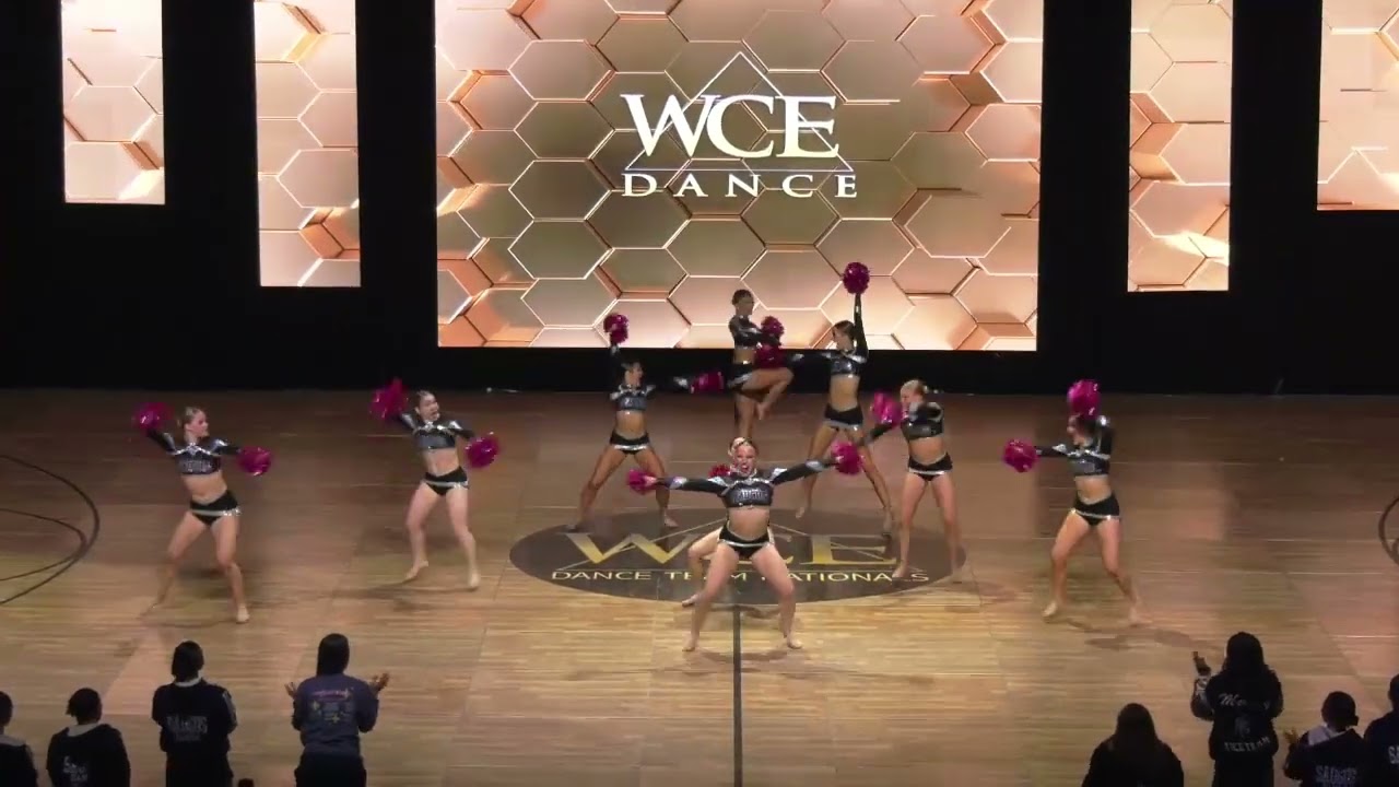 WCE 2026 Dance Team Nationals Small Pom Song Saugus Dance Team